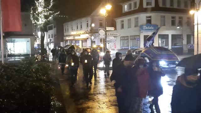 Salzkotten ist auf der Straße- Spaziergang, Eindrücke