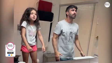 Dad Dances with Daughter on Vial Indian Instagram Reel