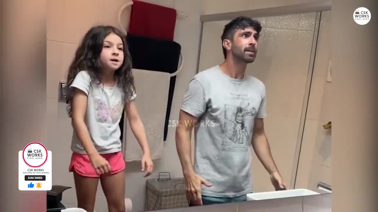 Dad Dances with Daughter on Vial Indian Instagram Reel