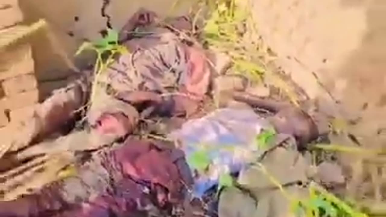 Disturbing footage from the ongoing massacres in Darfur, Sudan