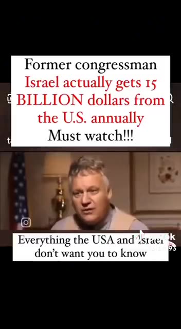 Taxpayers paying billions to Rothschild’s Israel