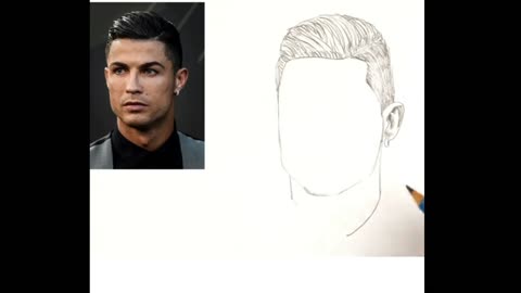 cristiano ronaldo sketch CR7 ⚽