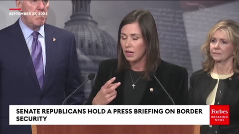 Katie Britt Gives Passionate Speech Denouncing Border Crisis - ‘It’s Disgusting & It’s Despicable’