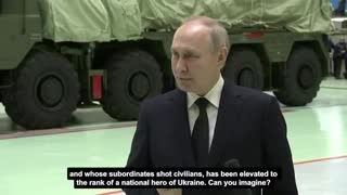 PRESIDENT PUTIN: "WE ARE FIGHTING NEO-NAZIS"
