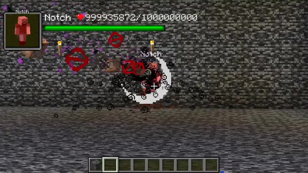 Notch vs all creepypasta mobs in minecraft part 34