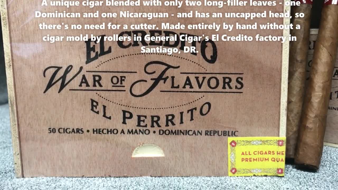 EL CREDITO EL PERRITO WAR OF FLAVORS CIGARS at MILANTOBACCO.COM