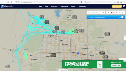 The Mormon Spy Mafia from UTah - still plane banging US60 and Wittmann AZ from KDVT