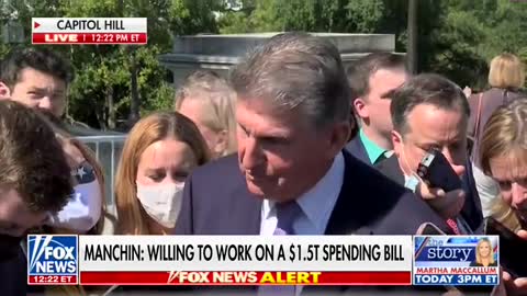 SAVAGE Joe Manchin Tells Cry Baby Reporters to "Elect More Liberals"