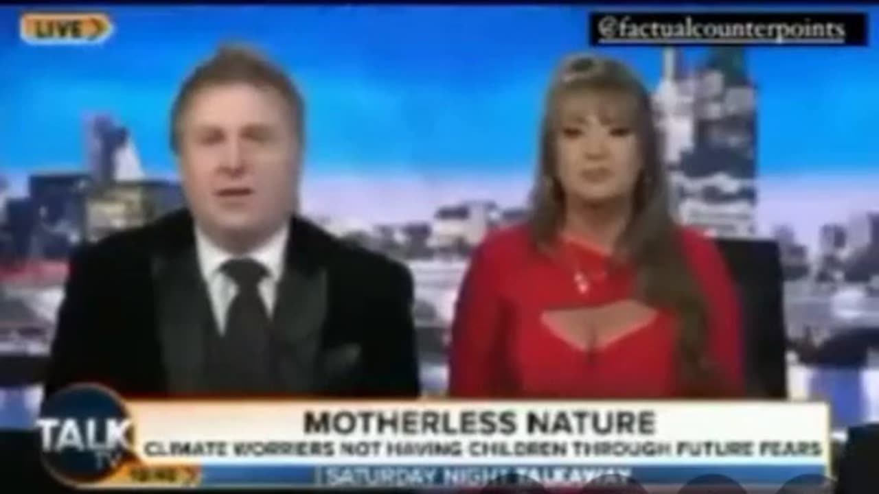 British Host calls out Climate Change scientist for propaganda