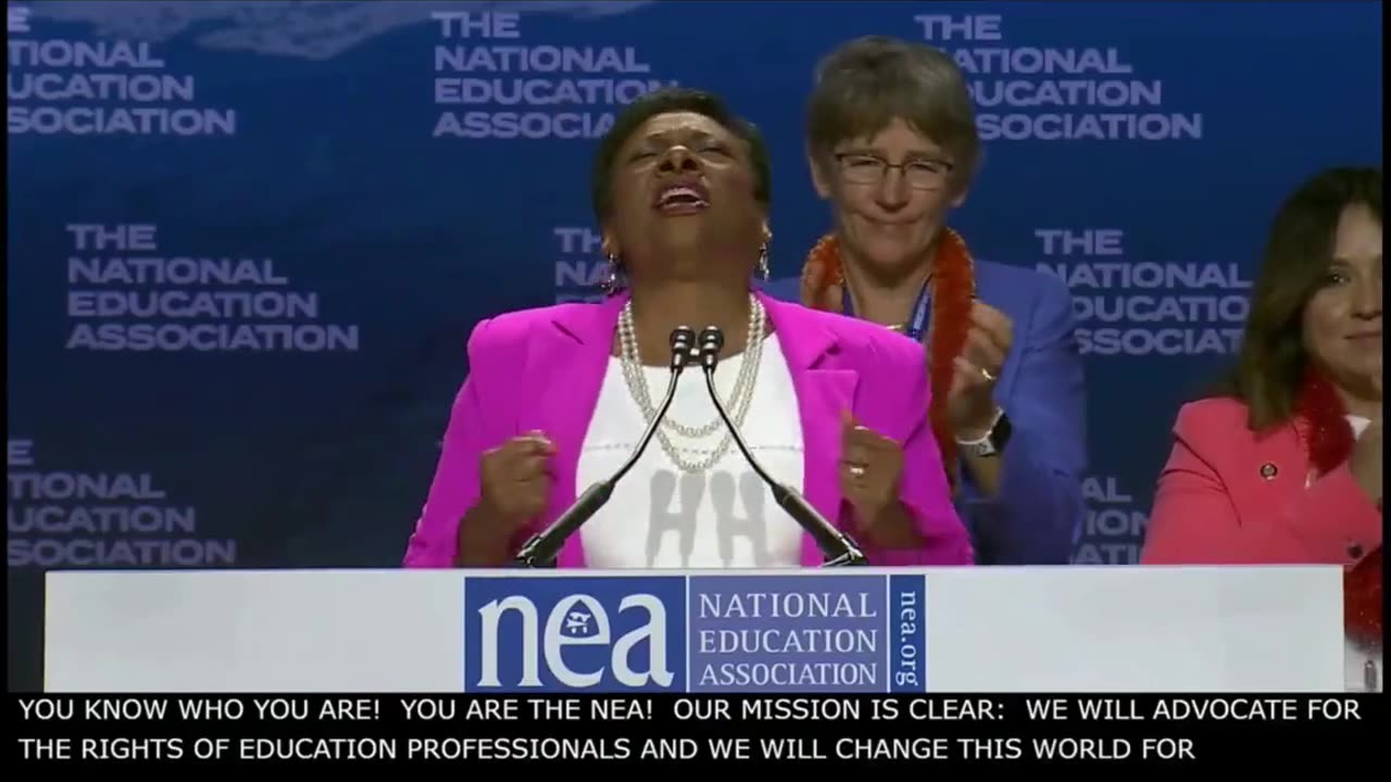 WOW: Teachers Union President Loses Her Mind In The Middle Of Speech