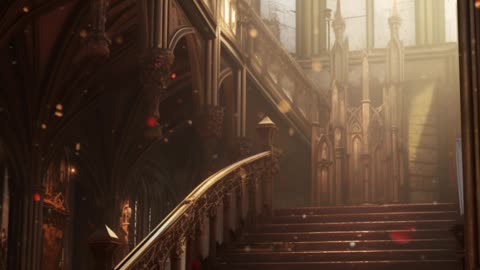 Victorian Gothic Interior | Old Architecture | Haunted | Mysterious | Digital Art | AI Art #gothic