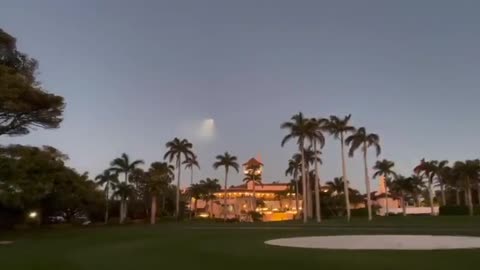 Another One of Those Weird Lights In The Sky Things Over Mar-A-Lago
