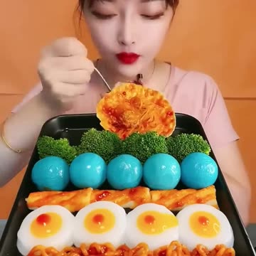 ASMR Mukbang Satisfying Video #shorts
