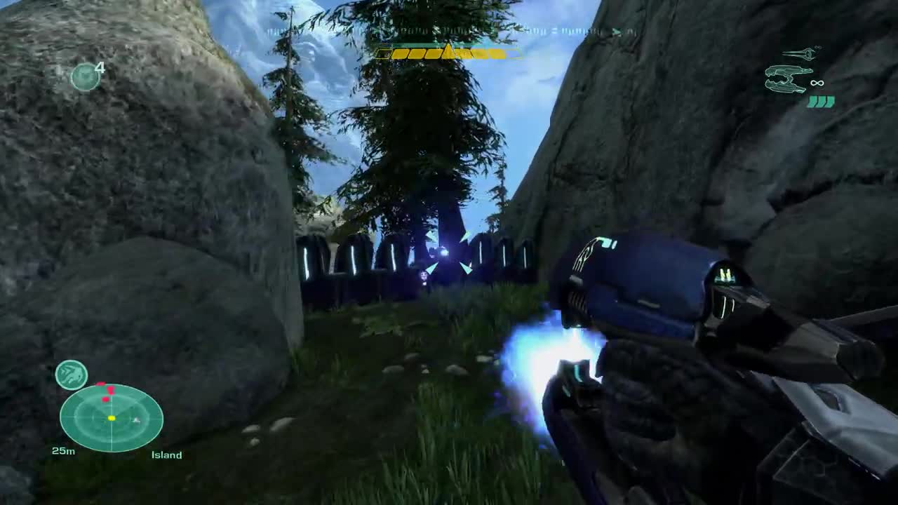 Fighting Brutes in Halo Reach Forge World