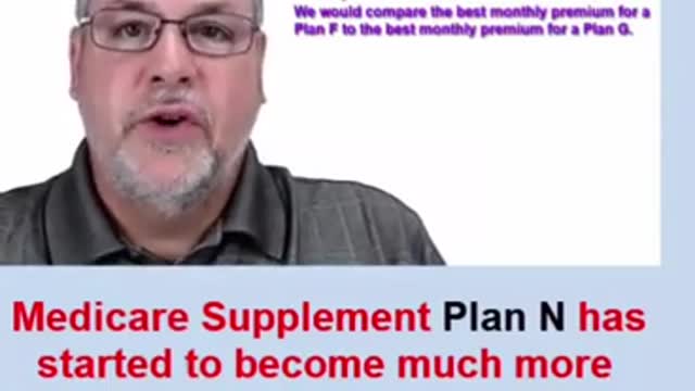 Here is Part 2 of our series on - Medicare Supplement Plan N - Why now?