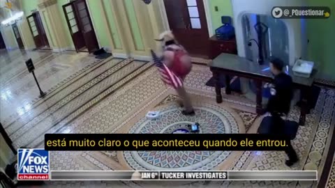 Imagens sobre o ocorrido no Capitólio americano desfazem mentiras