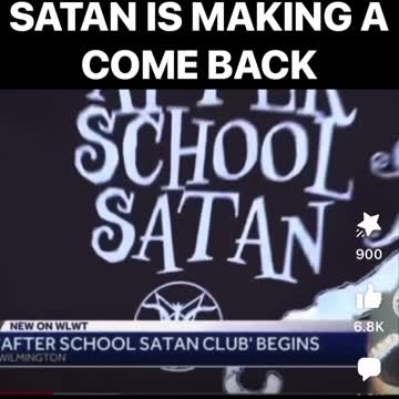 SATANIC after school club becoming more popular… fight harder…. Fight harder…