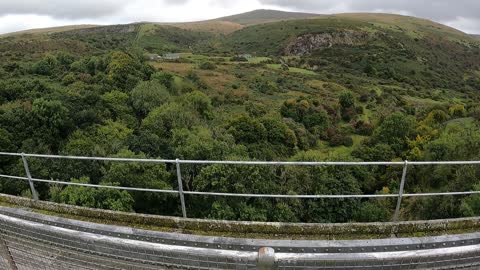 Views from Meldon Viaduct. Dartmoor. GoPro. SEP 2022