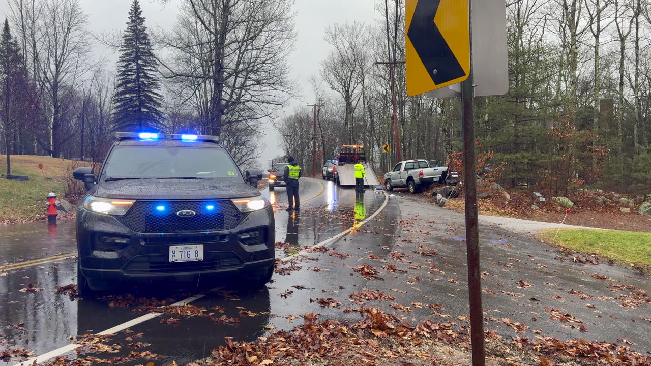 Pickup Truck Rollover Crash In Concord's West End