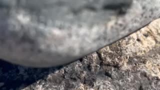 Rock stack at beach