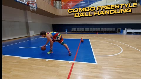 2 BALL BASKETBALL WARM-UP GAME