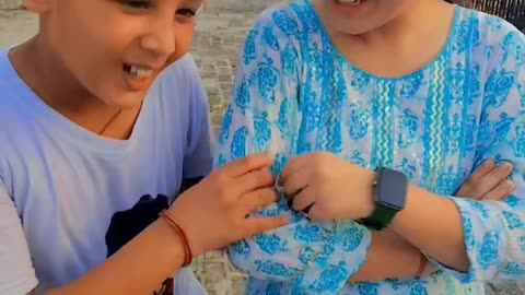 Brother and sister funny video