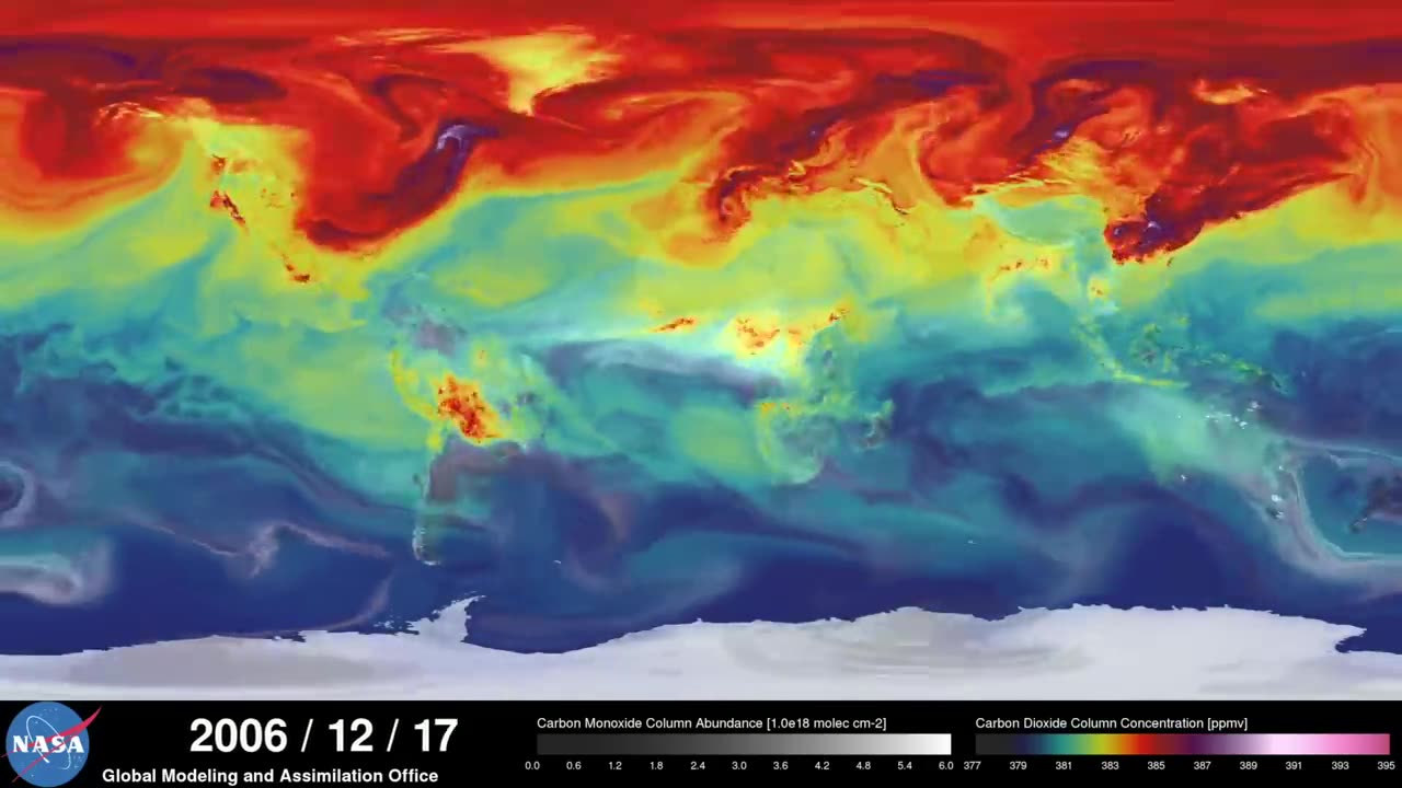 A Year in the Life on Earth's CO2