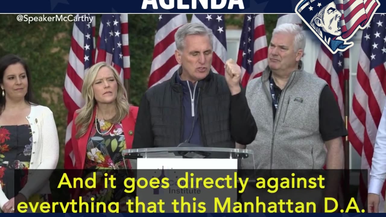 McCarthy On Trump Arrest