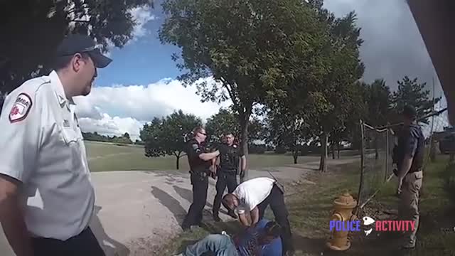 Armed Gang Member Gets Tased After Running Away From Tulsa Cop