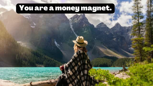 I know anyone can be wealthy, including me.