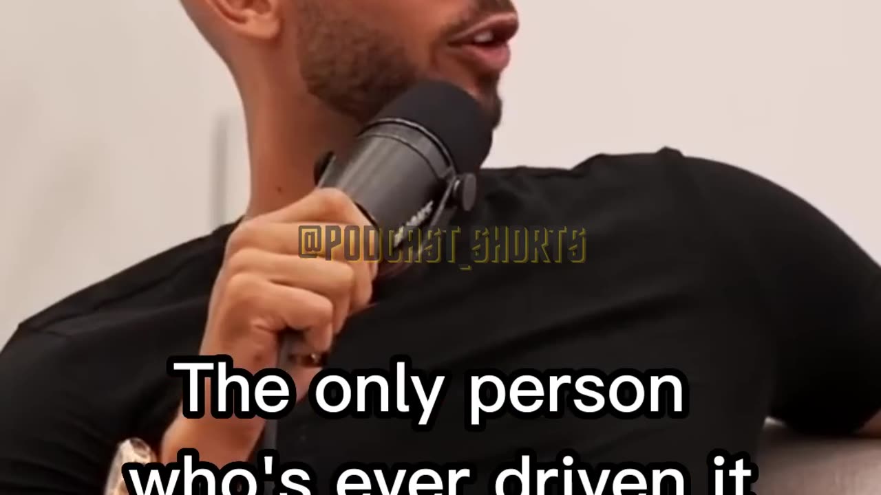A girl drives Andrew Tate's car!