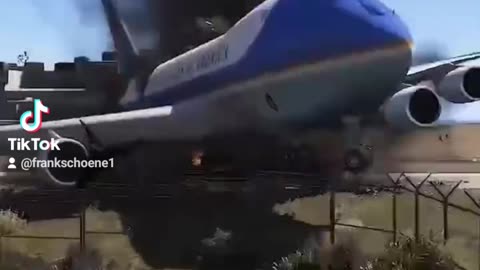 Air Force One + President Crash