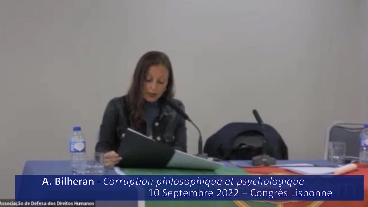 Ariane Bilheran Corruption philosophique et psychologique