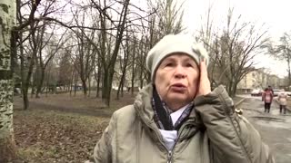 'Surviving through it is hard': resident of shell-hit Ukraine town