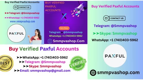 Buy Verified Paxful Accounts ➤➤Telegram: @Smmpvashop