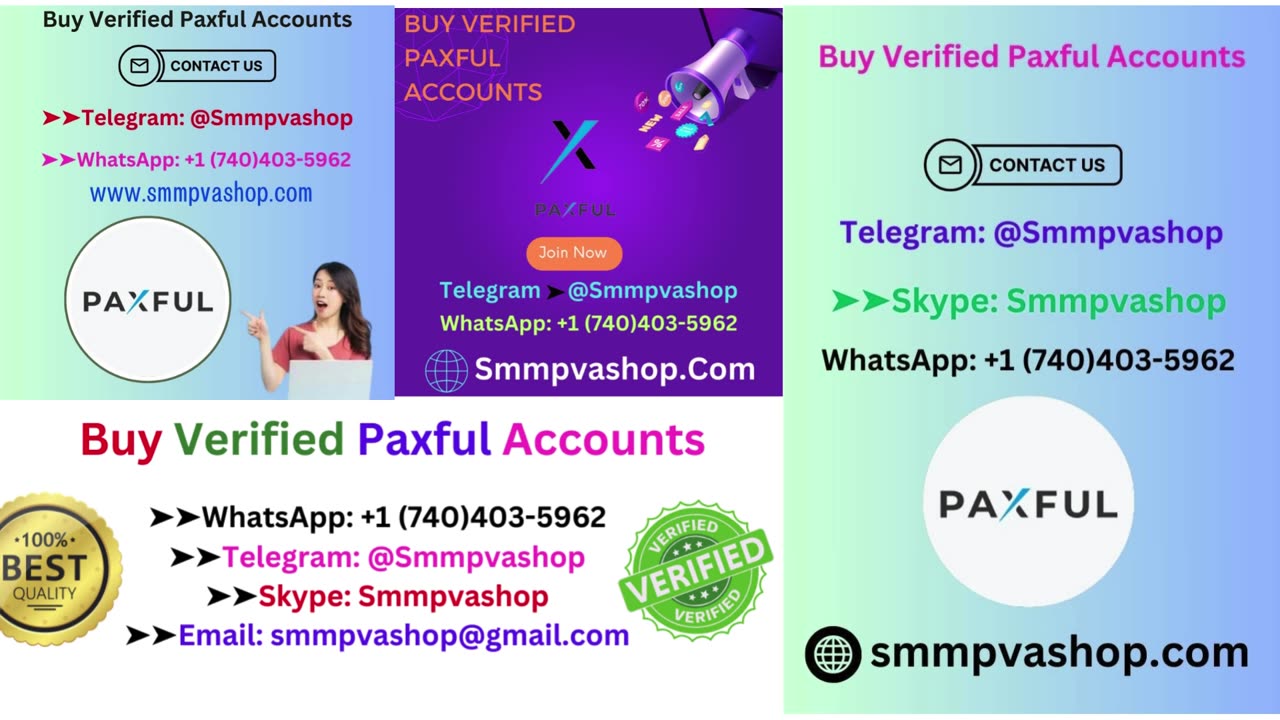 Buy Verified Paxful Accounts ➤➤Telegram: @Smmpvashop