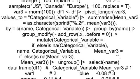 Descriptive table in R with more than one grouping variable