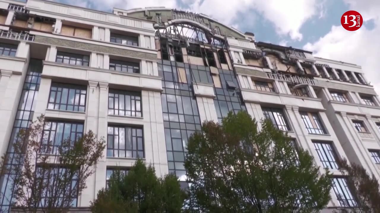 Blast rocks government headquarters in Russian-held Donetsk