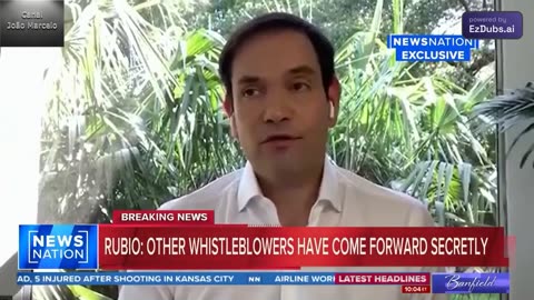 Senador Marco Rubio diz que há outros denunciantes