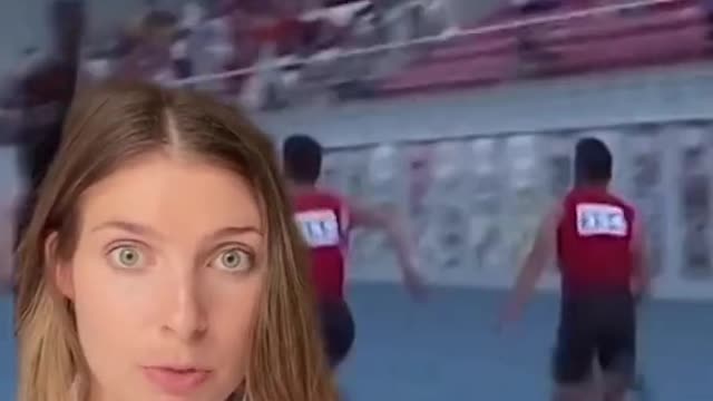 These runners in Turkey took off during a 100m race when...