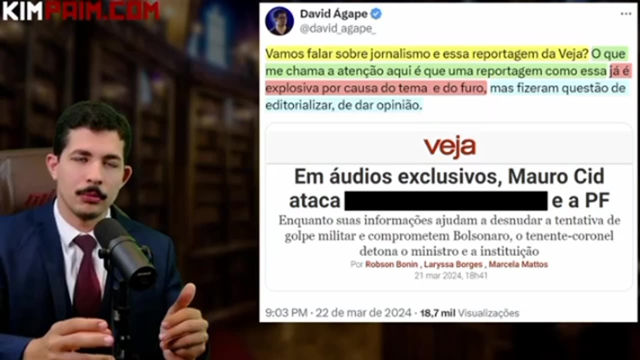 Alexandre Ditador - PF Gestapo - imprensa globo. Esse trio formam a Organização criminosa instalada no Brasil.