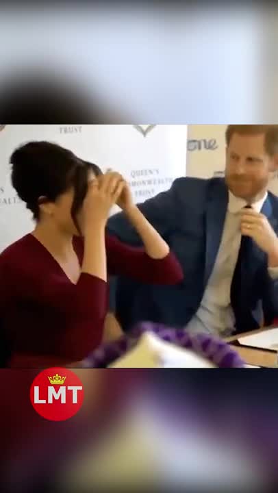 😆Meghan LAUGH is so cute🤣