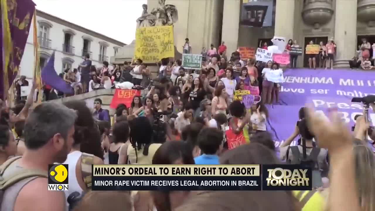 Minor rape victim receives legal abortion in Brazil, President denounces act as unacceptable | WION