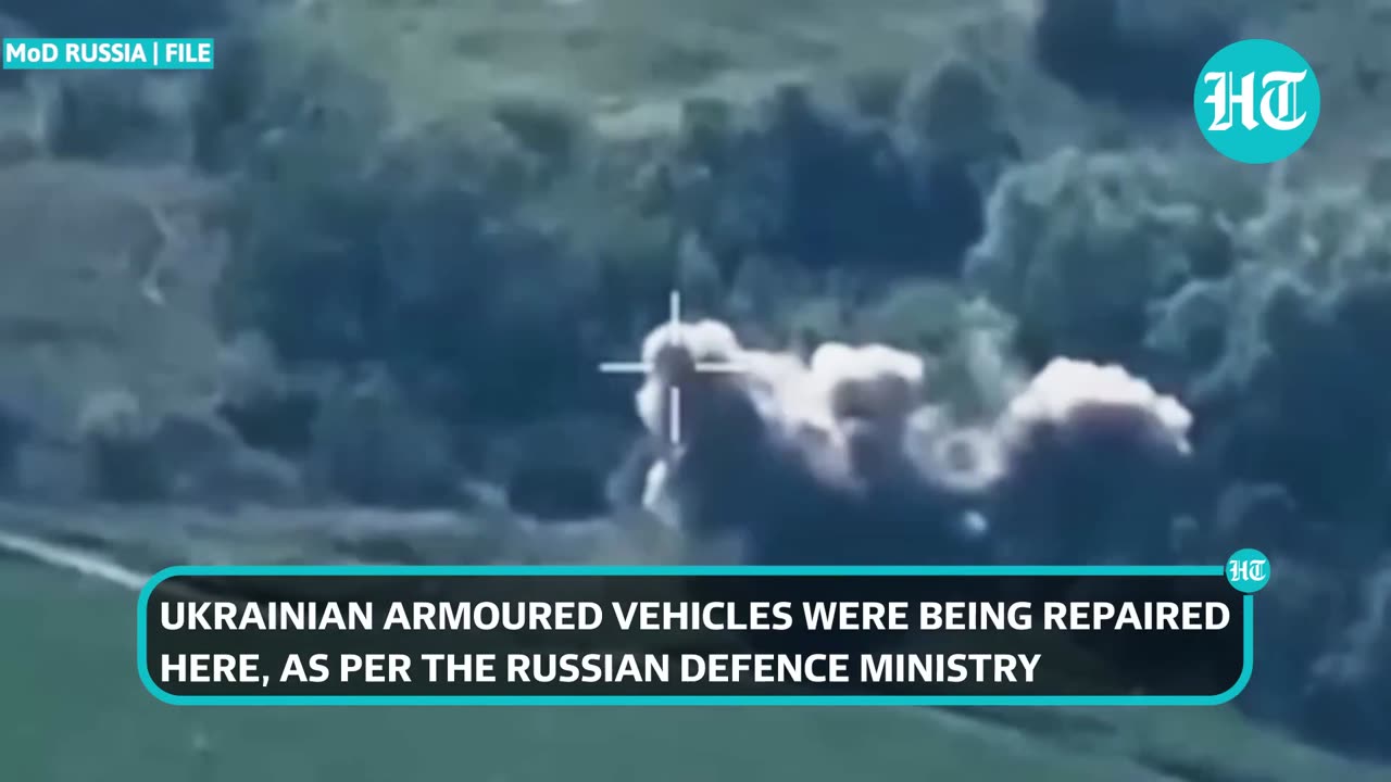 Russia Bombs Kharkiv's Armoured Vehicles Repair Plant | Watch Ka-52 Blow Up Kyiv's