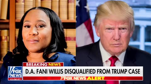 BREAKING: Fani Willis has been disqualified from impeaching President Donald J. Trump.