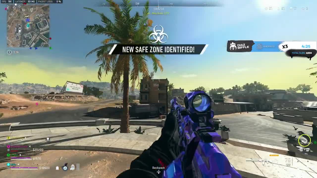 BIFFLE LOCKS ONTO ENEMY THROUGH BUILDING IN WARZONE 2 (LUCKIEST SHOTS)