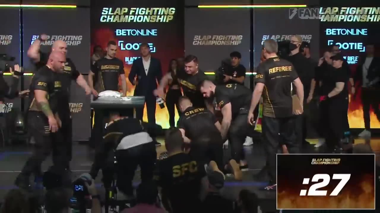 The HARDEST Slaps From Slap Fighting Championship