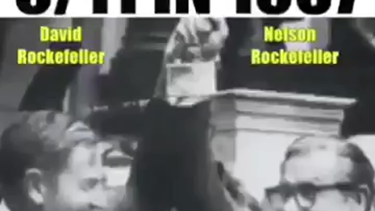 Sick arrogant people like the Rockefellers lied about 911 and everything else 🧹🧽 showe🚽🧻