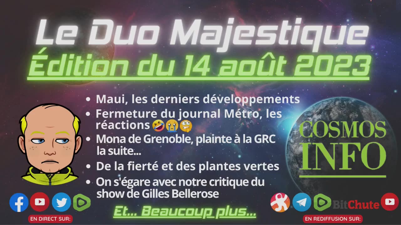 Le Duo Majestique du 14 août 2023