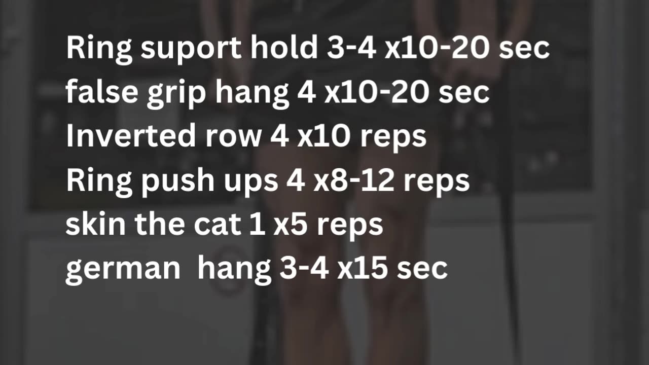 6 best Ring Exercises to Start Calisthenics for Beginners
